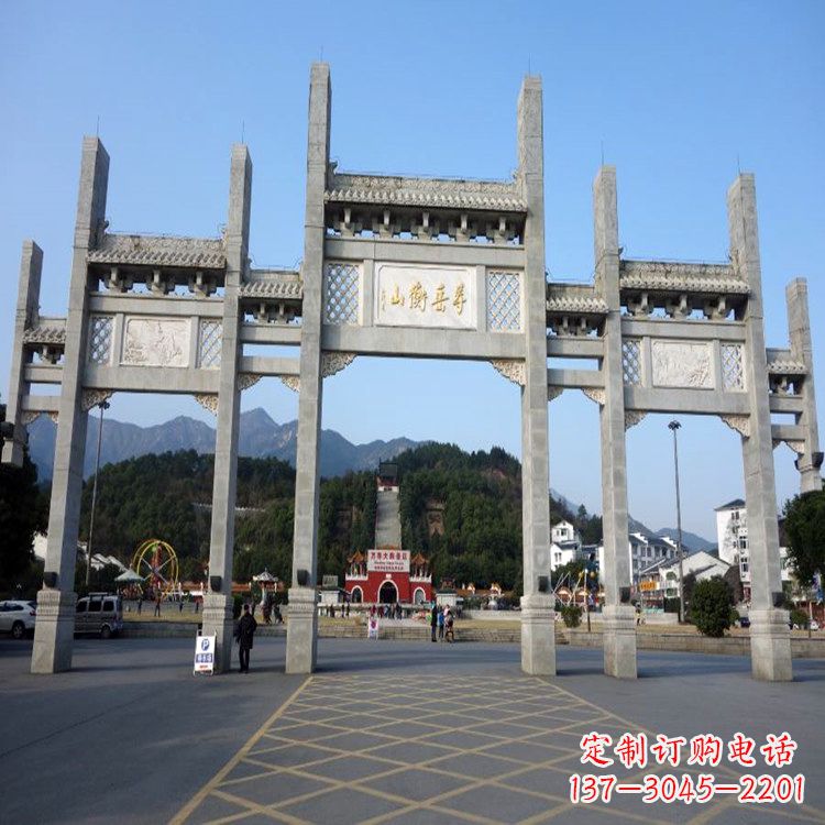 聊城牌坊石雕塑——精美、耐久、特色