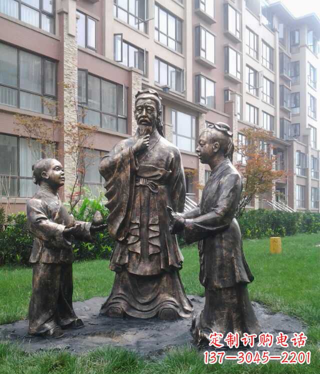聊城中领雕塑:让梨中古代人物雕塑定制服务