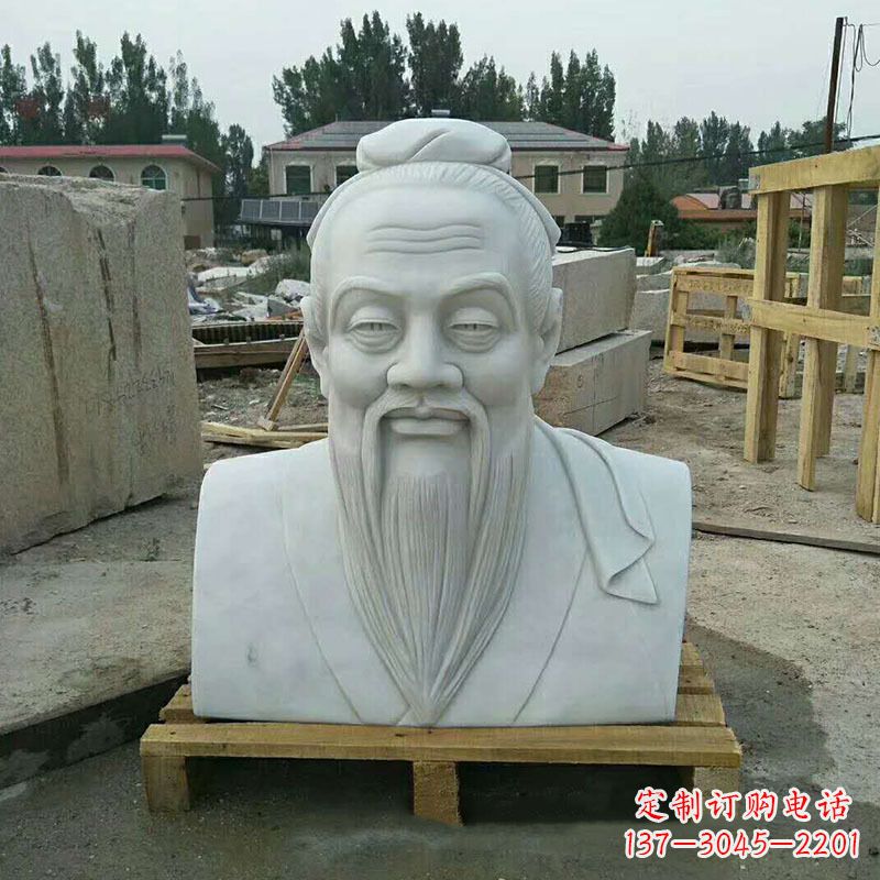 聊城精致孔子雕塑,欣赏传统文化风采