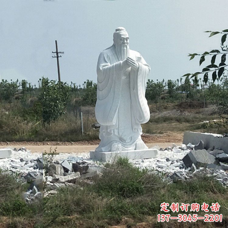 聊城孔子问礼雕塑