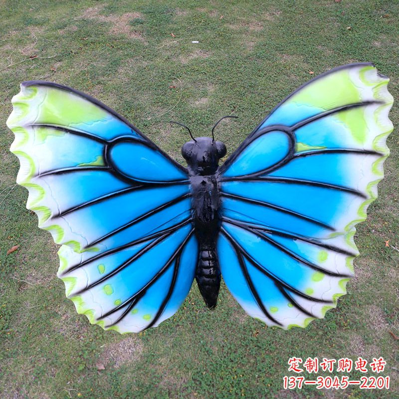 聊城全新设计的蝴蝶雕塑仿真摆件