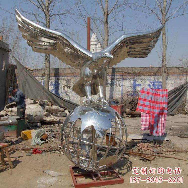 聊城复古经典不锈钢地球雕塑
