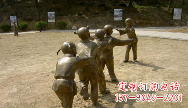 聊城珍贵传统,中领雕塑老鹰抓小鸡铜雕
