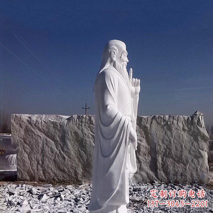 聊城老子出关雕塑