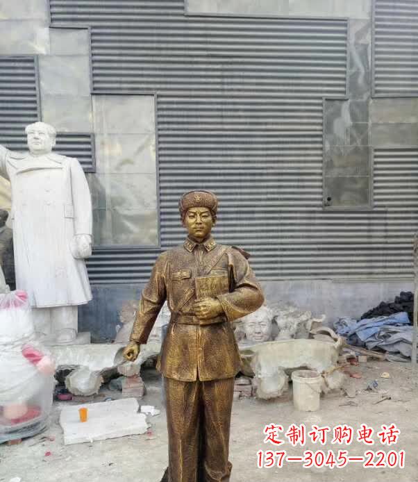 聊城雷锋雕塑,传承志愿精神