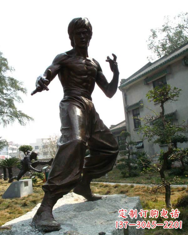聊城专业定制李小龙铜雕