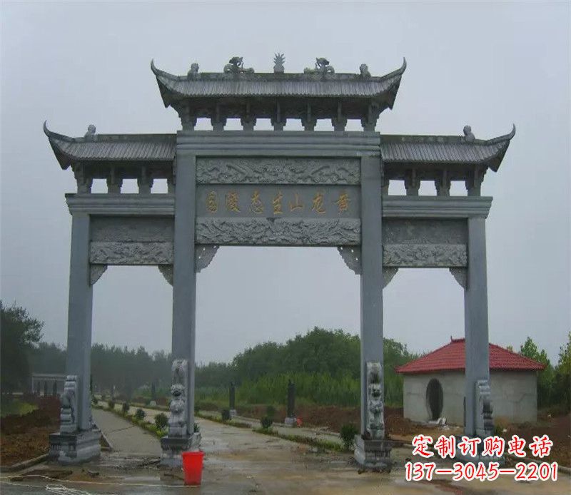 聊城传承古典,艺术铸就灵动雕塑——中领雕塑定制牌坊石雕