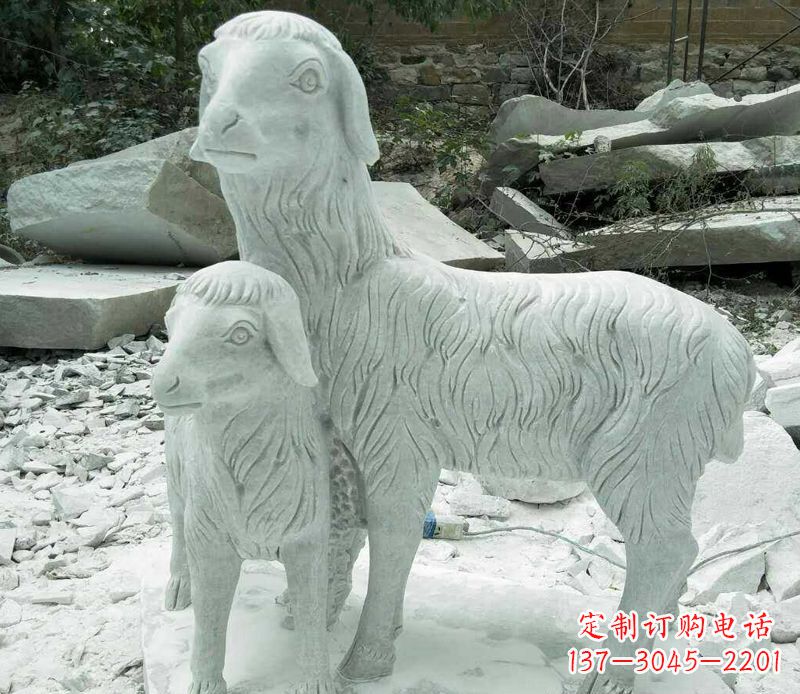 聊城唯美美羚羊雕塑,装饰美化你的家园