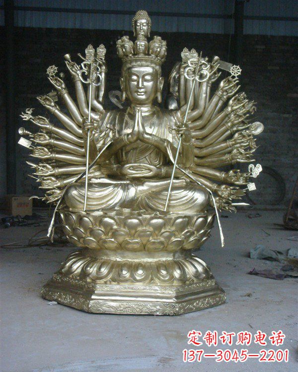 聊城精致的观音铜雕,给您精彩的佛教体验