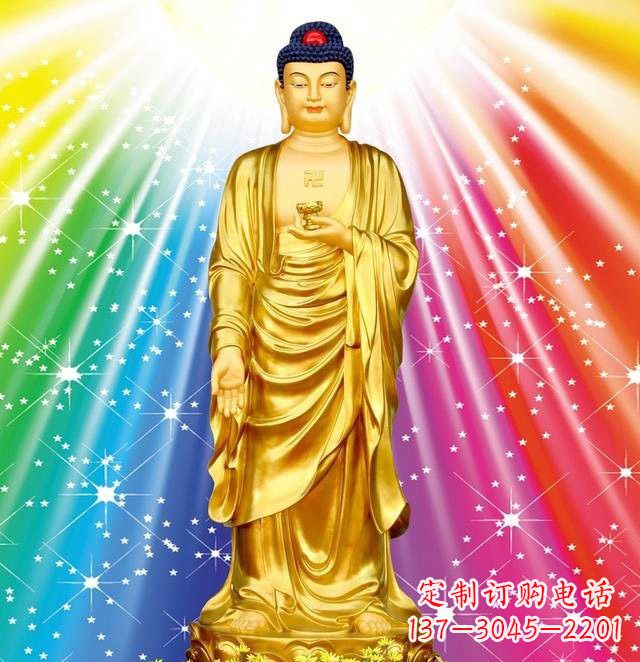 聊城中领雕塑推出的鎏金如来神佛铜雕,专为仪式…