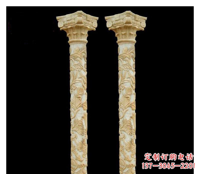 聊城罗马风格砂岩马雕塑