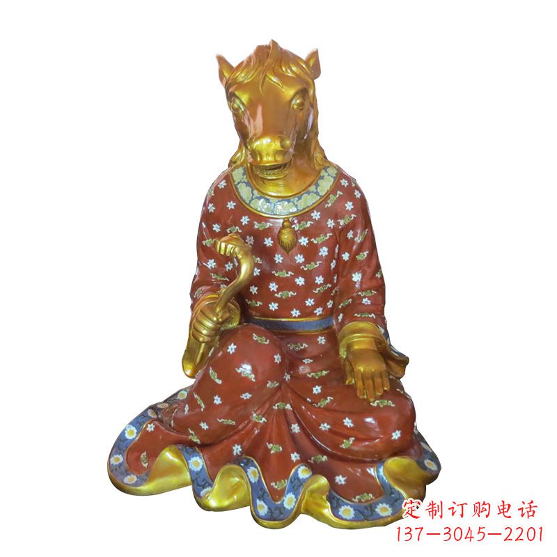 聊城精心制作的生肖玻璃钢雕塑