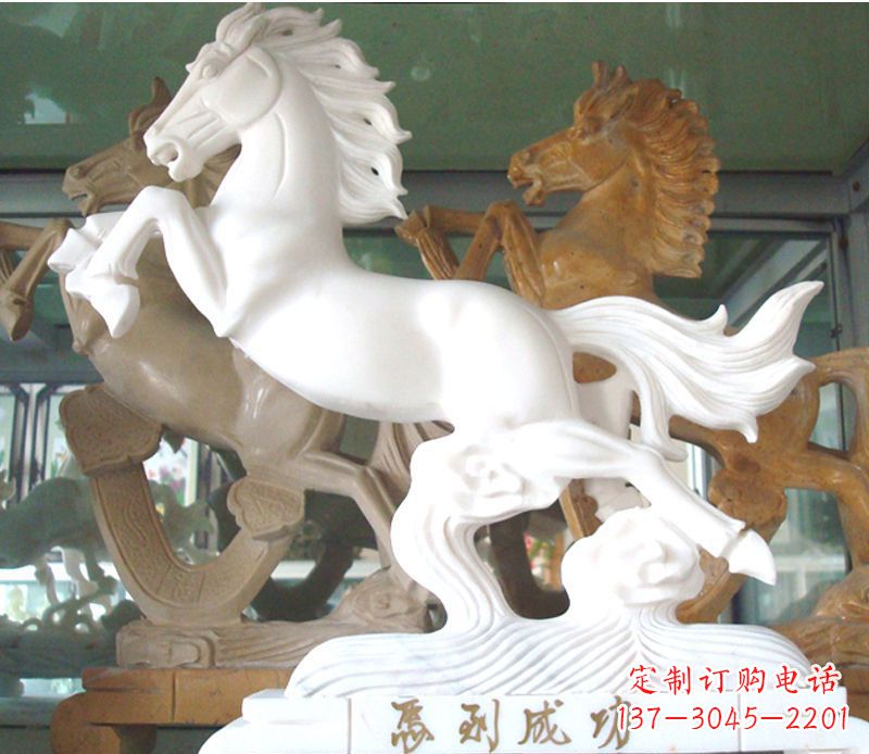 聊城马到成功景观石雕