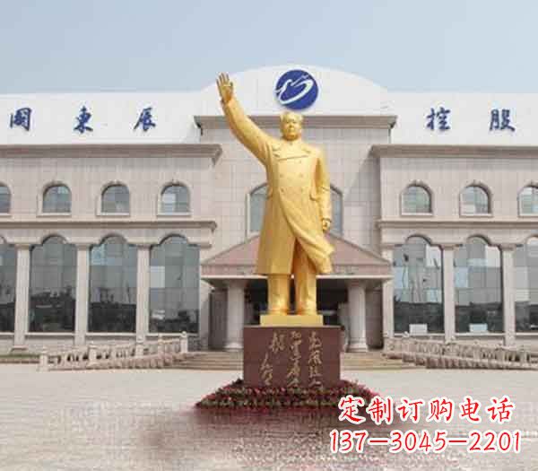 聊城精美毛泽东铜雕,唯美观赏一生