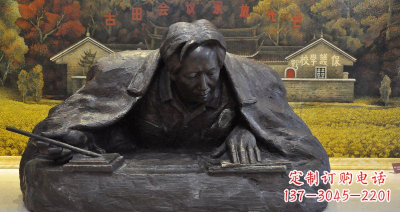 聊城雕刻毛主席专属铜雕