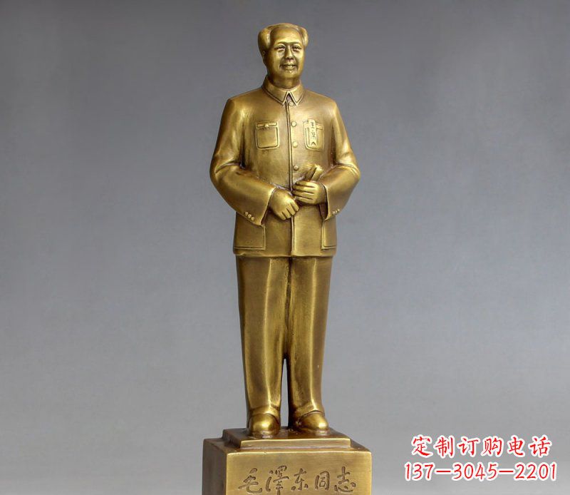 聊城中领雕塑：最具创造力的毛主席人物铜雕