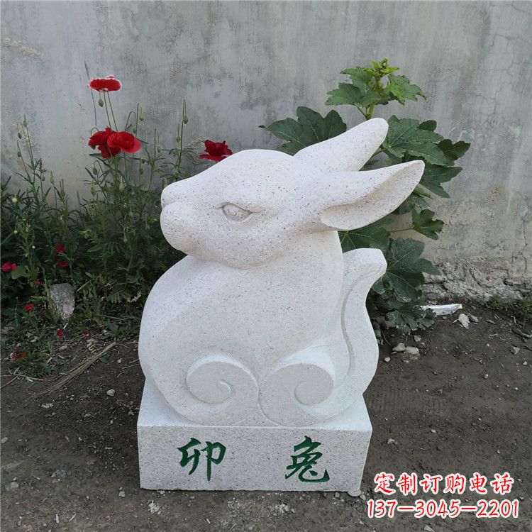 聊城时尚汉白玉动物雕塑