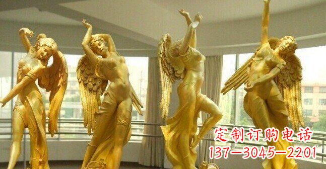 聊城西方天使雕塑,精美绝伦
