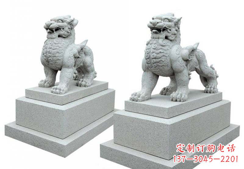 聊城中领雕塑,让你的宅邸安上财神的貔貅雕塑