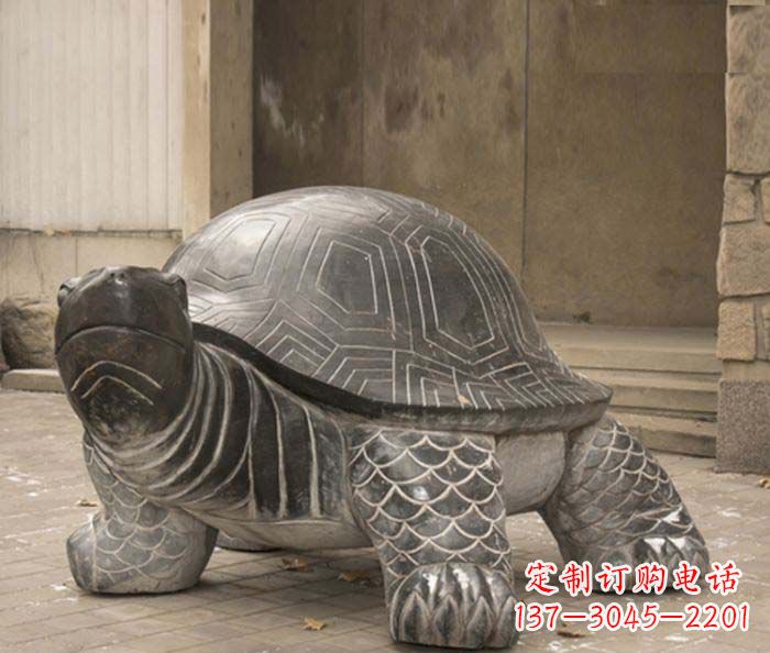 聊城精美乌龟石雕把您的母子激情表达出来