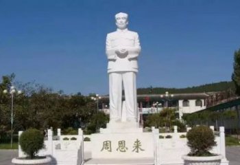 聊城中领雕塑，荣耀呈献周恩来雕塑