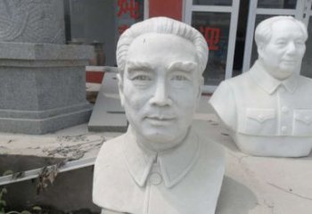 聊城周恩来汉白玉雕塑，传承无穷智慧