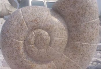 聊城花岗岩蜗牛石雕|质感细腻的蜗牛雕塑