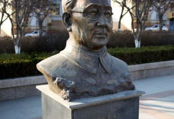 聊城精美雕刻，华罗庚校园名人雕塑
