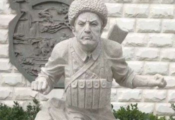 聊城黄继光雕塑，传承着历史的经典