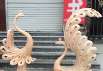 聊城中领雕塑专业提供独特精致的孔雀石雕塑，以…