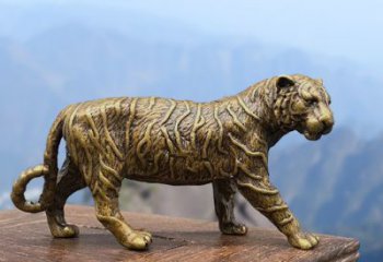 聊城中领雕塑推出的复古铜老虎雕塑，为您带来古…