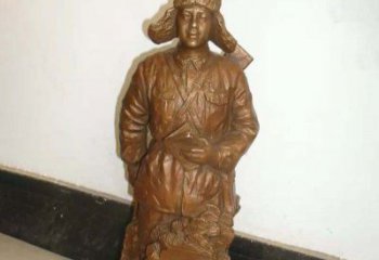 聊城纪念雷锋的精美铜雕