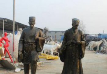 聊城复兴古艺，海归精品—李时珍铜雕