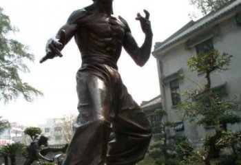 聊城专业定制李小龙铜雕