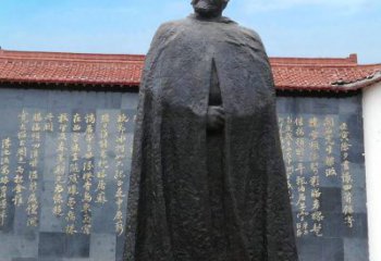 聊城精美手工雕刻林则徐铜雕像