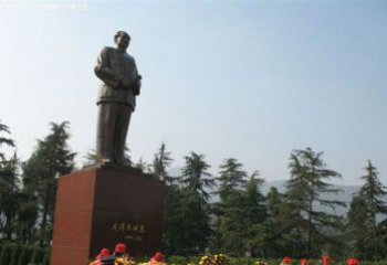 聊城定制雕塑之毛主席铜雕