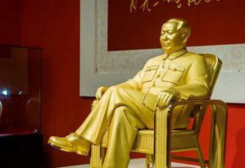 聊城雕刻毛主席偉人銅像，傳遞壹代領袖偉大革命精神