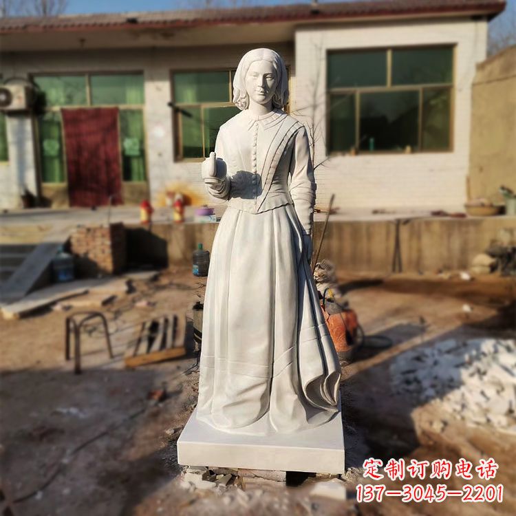 聊城南丁格尔大理石雕像,悠久传承