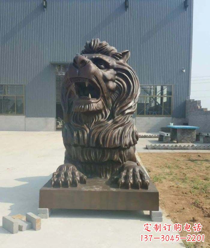 聊城精美的欧式狮子铜雕