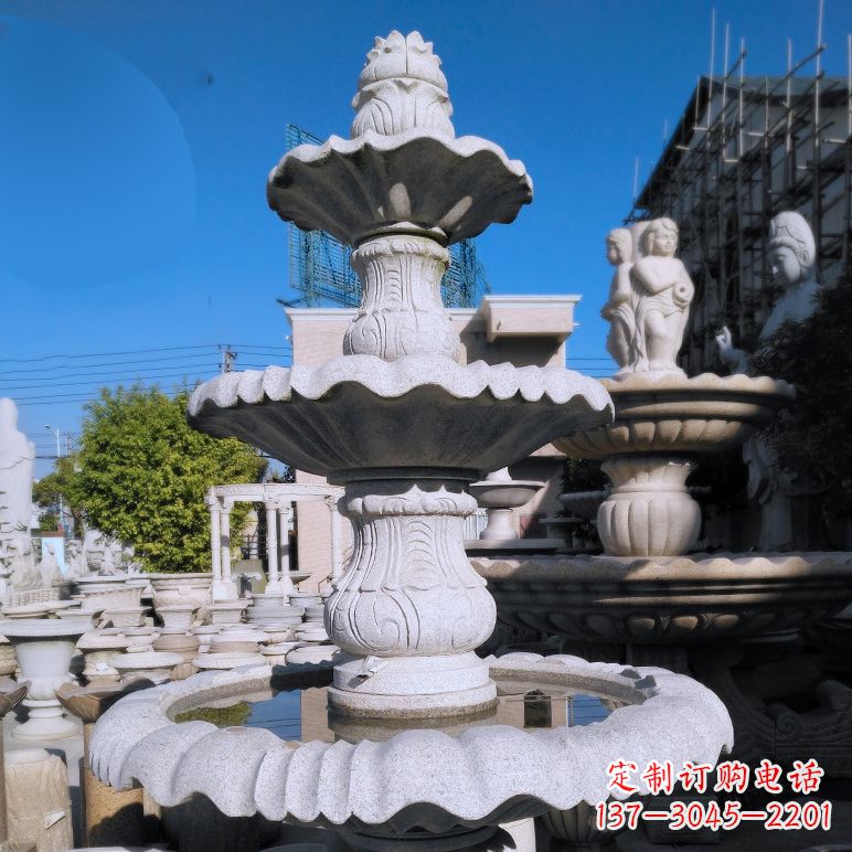 聊城中领雕塑喷泉雕塑,浪漫融入现代设计
