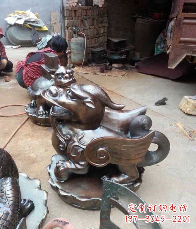 聊城中领雕塑貔貅铜雕高雅非凡