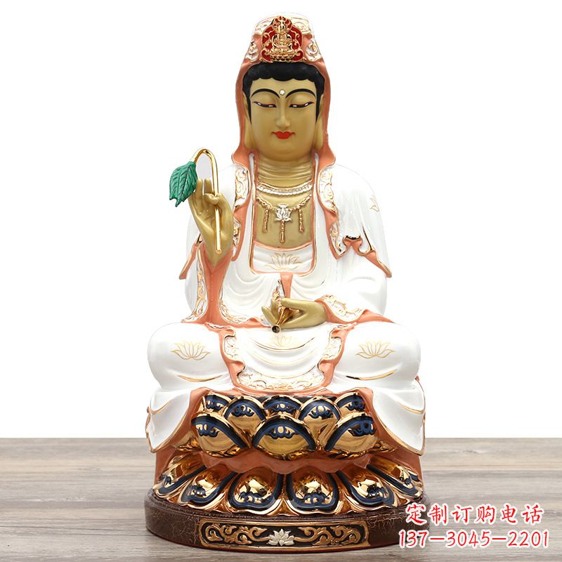 聊城中领雕塑观音菩萨佛像高端定制