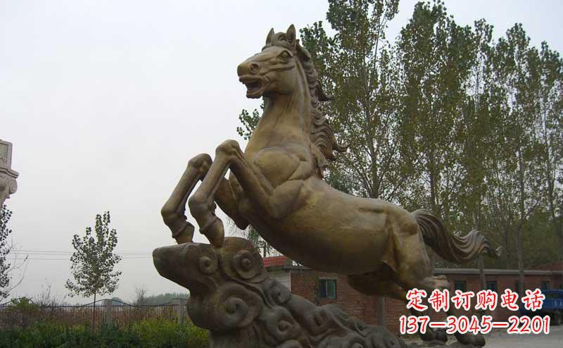 聊城领雕塑专业设计制作高端精美的马铜雕,装饰…