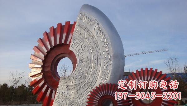 聊城中领雕塑:螺旋雕塑,优雅静谧的力量