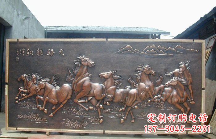 聊城中领雕塑:古典造型的精美马雕塑
