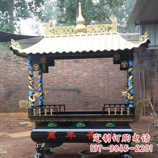 聊城琴书侣文铜香炉|传承文雅风韵