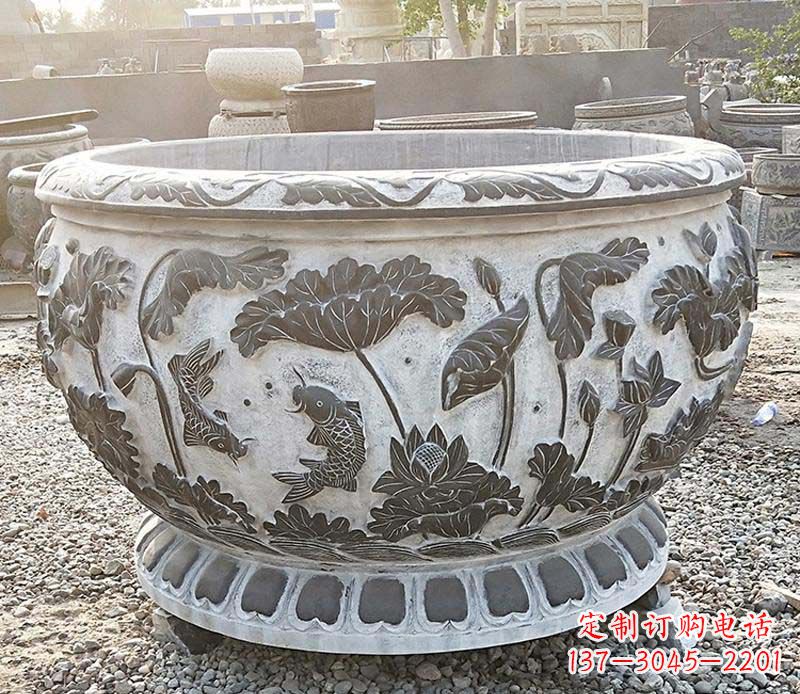 聊城荷花雕塑,迎宾之礼
