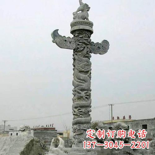聊城青石华表雕塑,带您领略至高贵的艺术之美