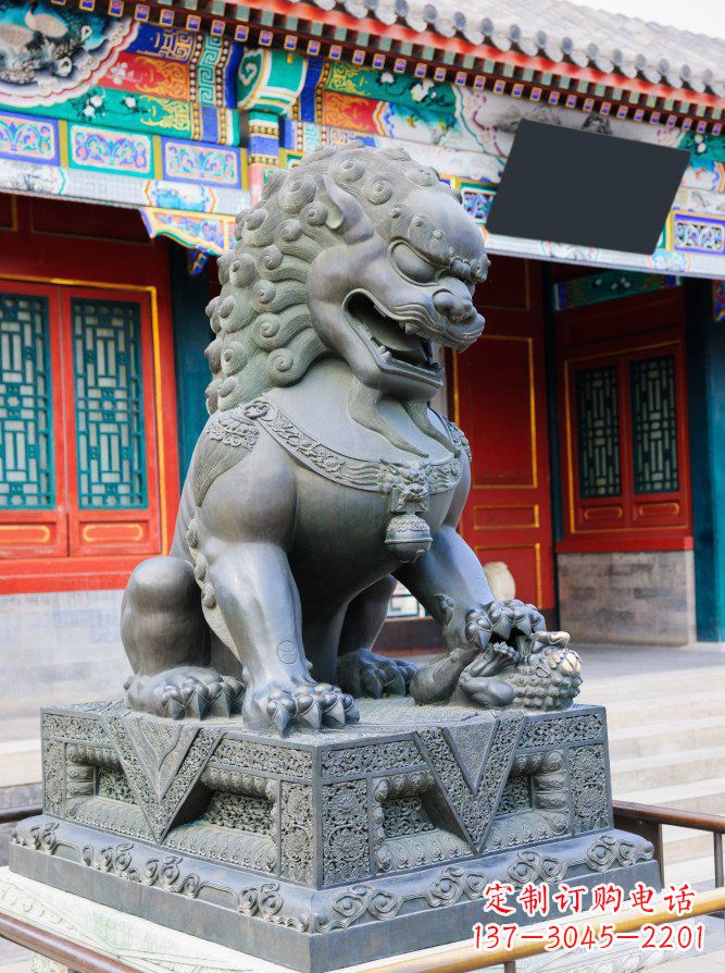 聊城青铜狮子雕塑,精美北京狮雕塑