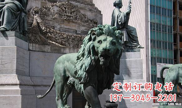 聊城传承传统工艺,狮子雕塑精品上市